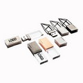 Promotional Rectangle Crystal Metal USB Flash Drive